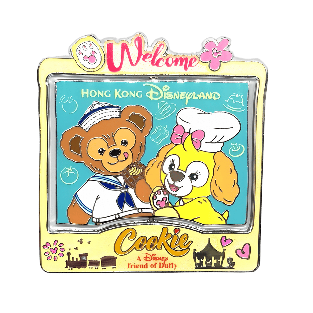 Cookie and Duffy Disney pin