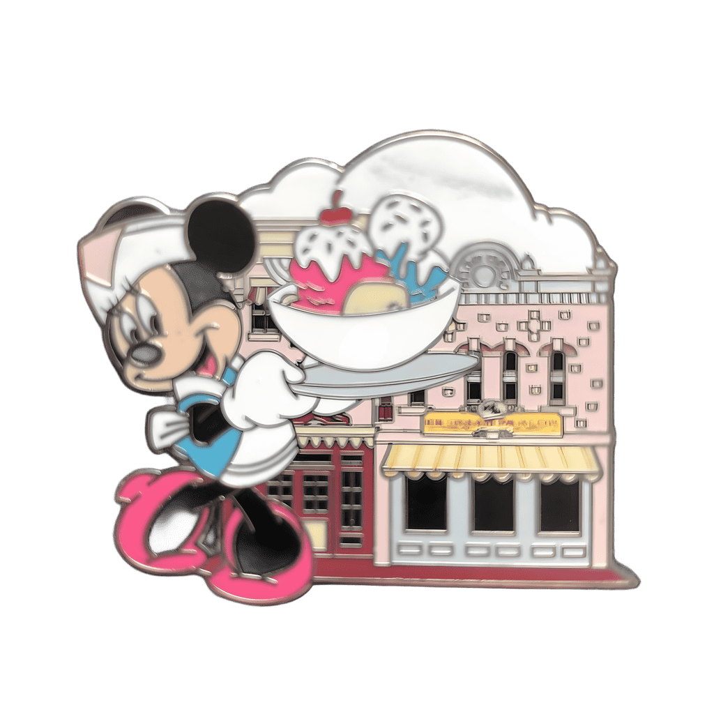 Minnie Mouse at Gibson Girl Ice Cream Parlor Disney pin