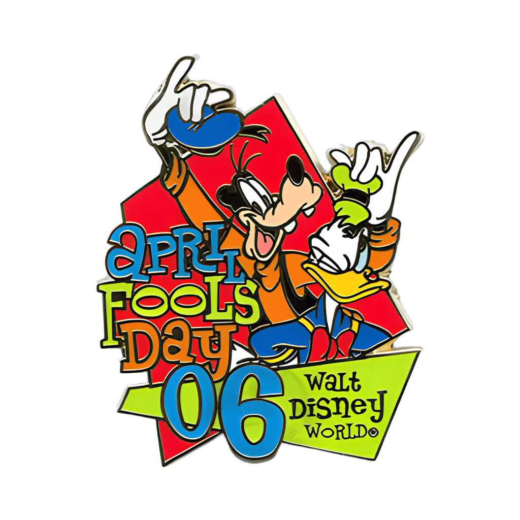 Goofy and Donald April Fools Day 06 Disney pin