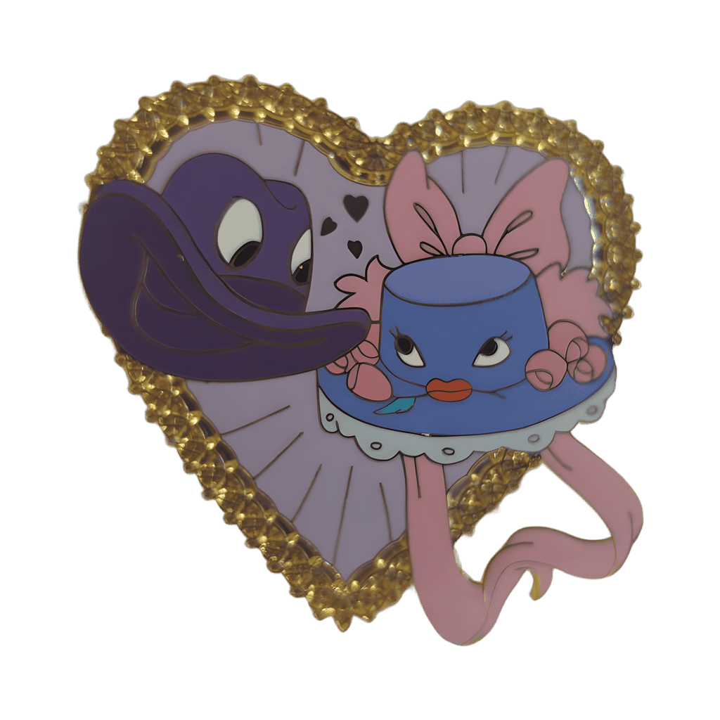 Johnny Fedora and Alice Bluebonnet Disney pin