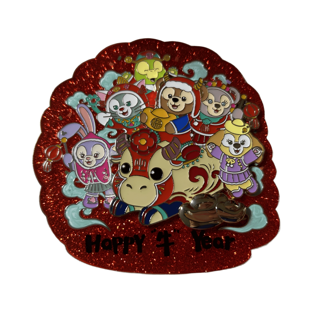 Year of the Ox - Happy New Year from Duffy and Friends - Mini Jumbo Disney pin