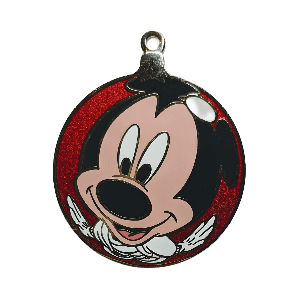 Mickey Mouse Red Ornament Disney pin
