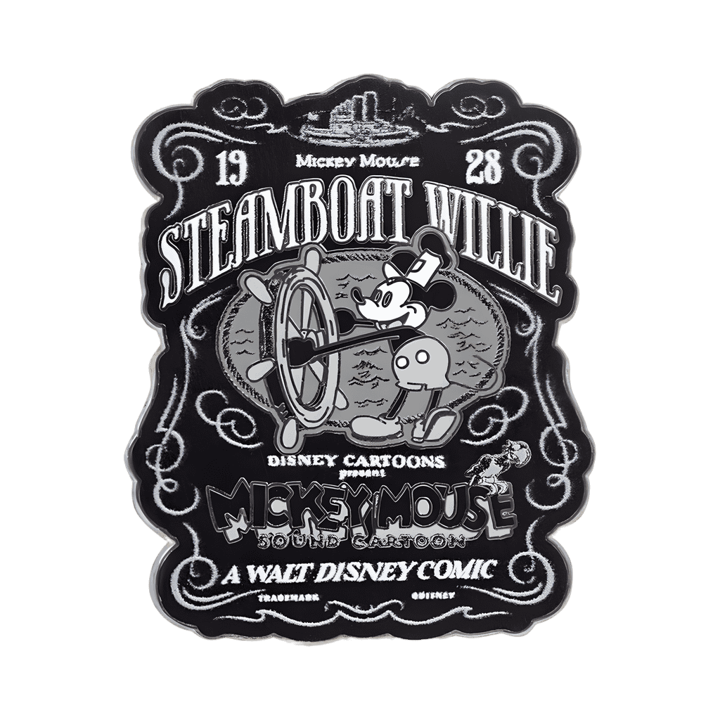 Steamboat Willie Poster Disney pin