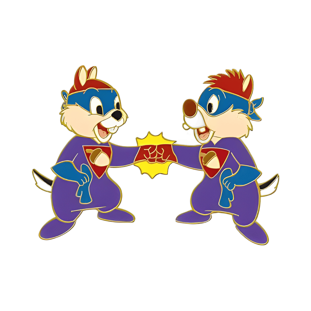 Chip and Dale Disney pin