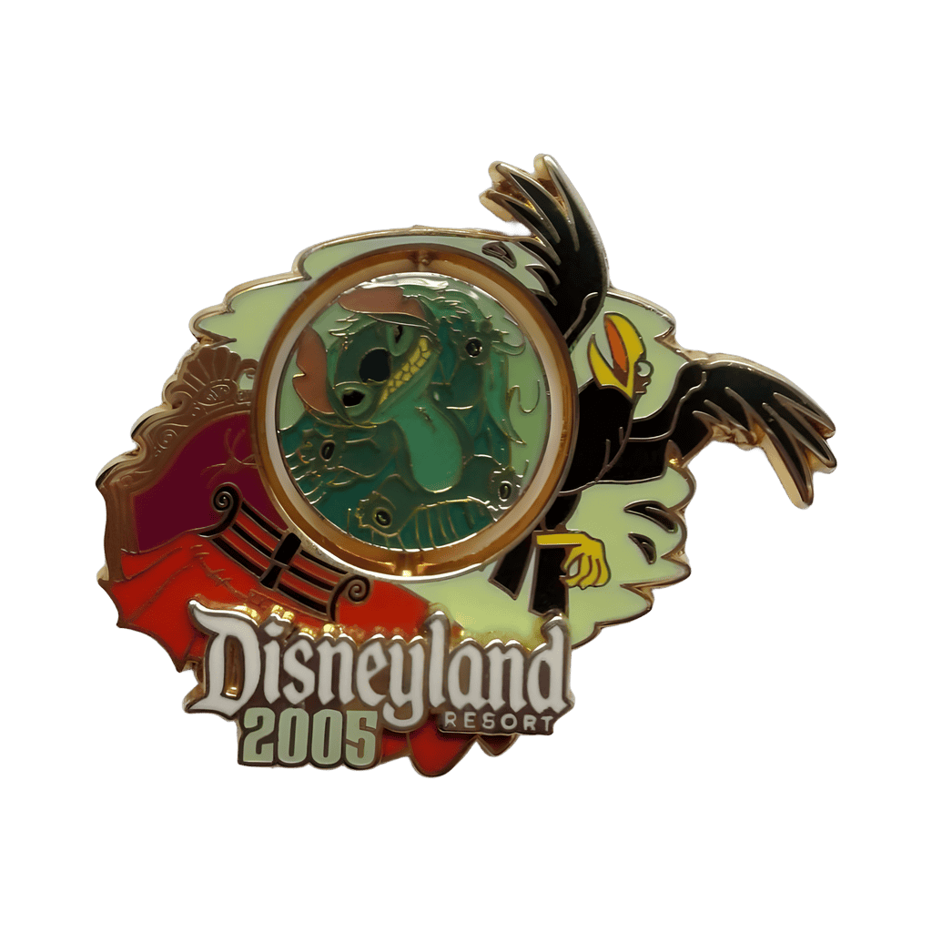 Stitch in Glass Ball Disney pin