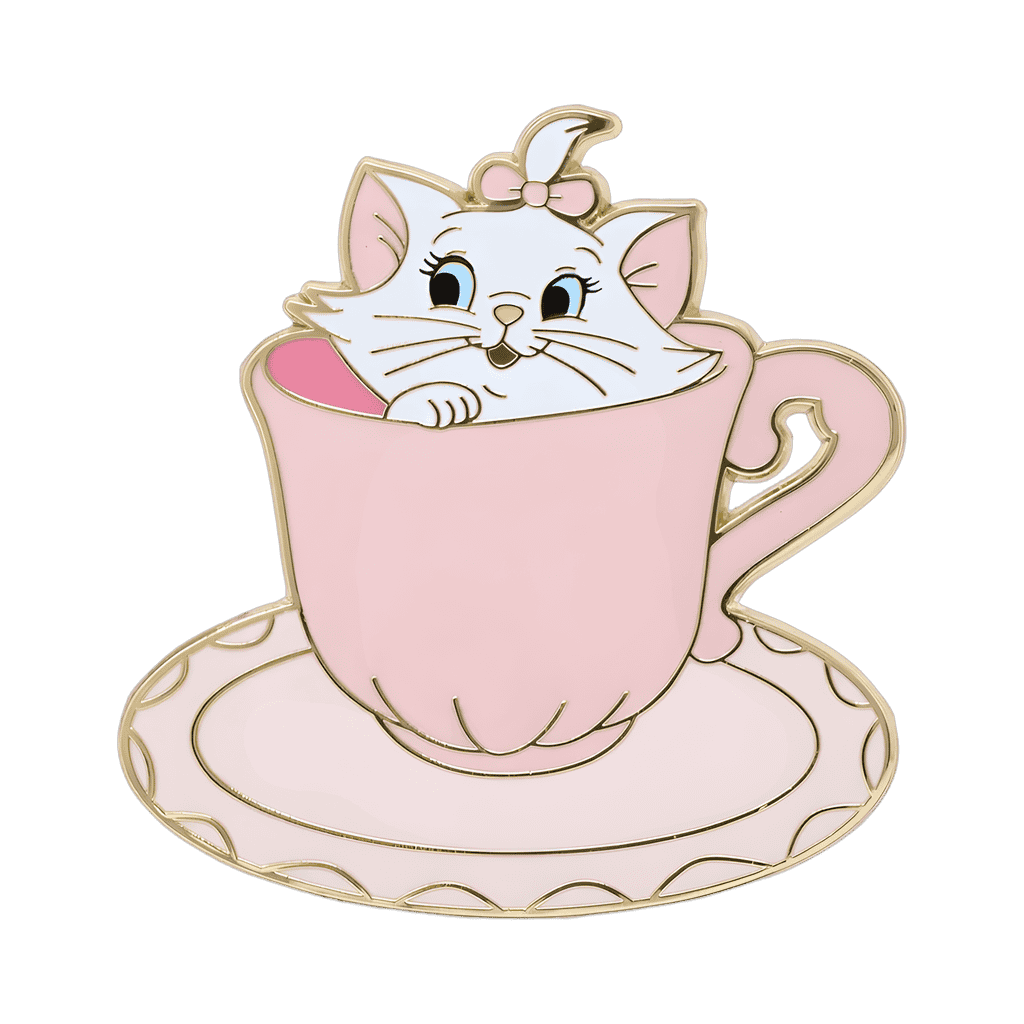 Marie in Teacup Disney pin