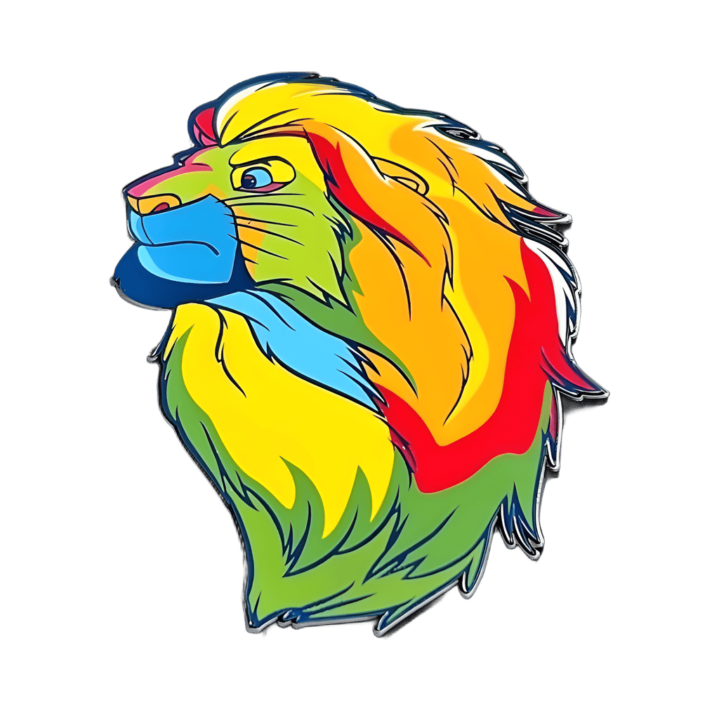 Adult Simba Disney pin