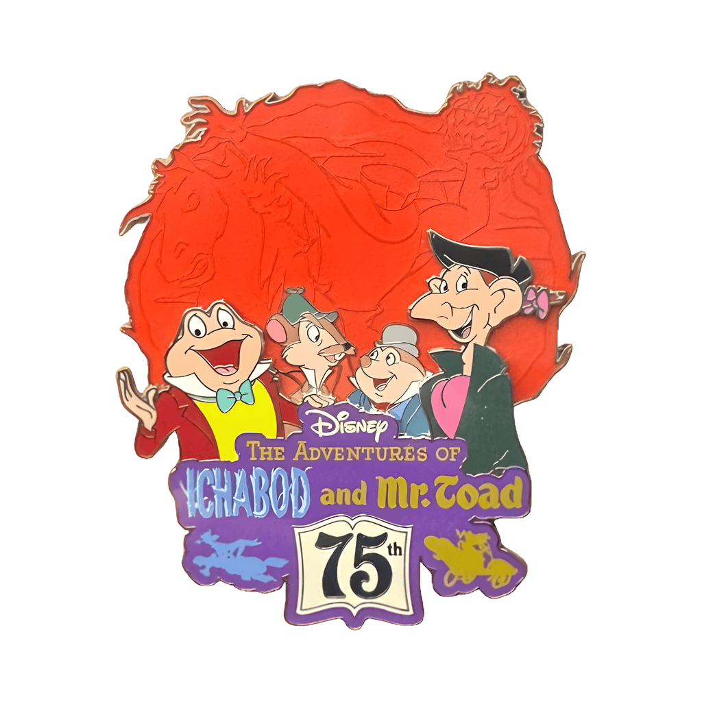 The Adventures of Ichabod and Mr. Toad — 75th Anniversary Boxed Jumbo Disney pin