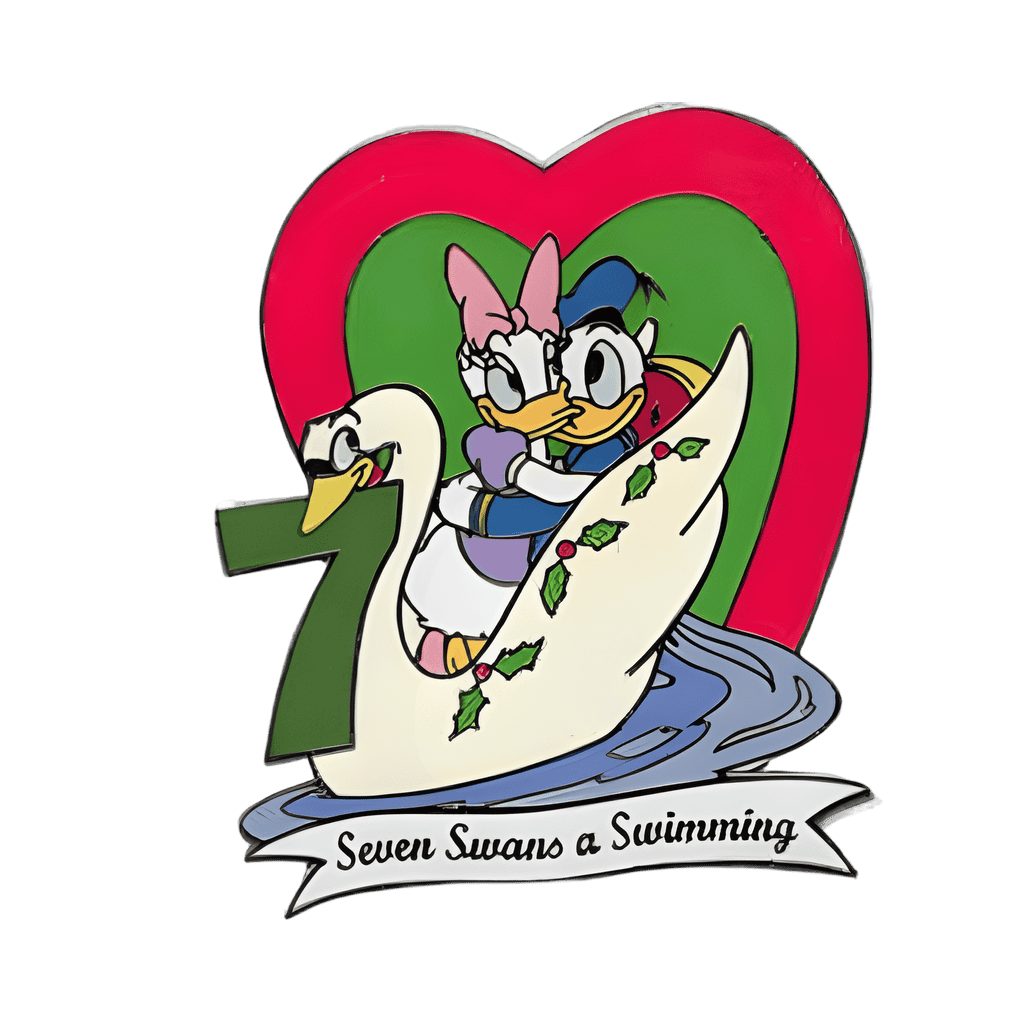 Seven Swans A Swimming Disney pin