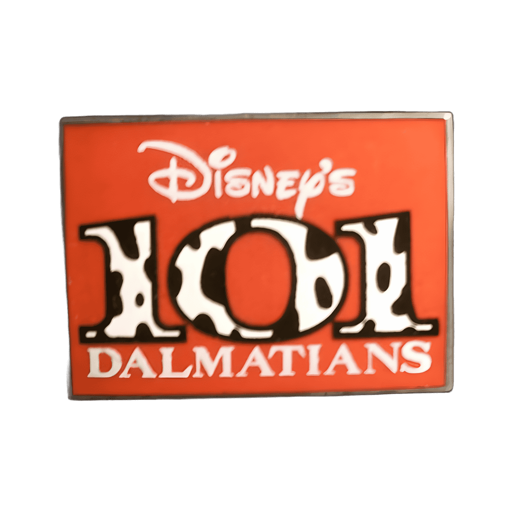101 Dalmatians Logo Disney pin