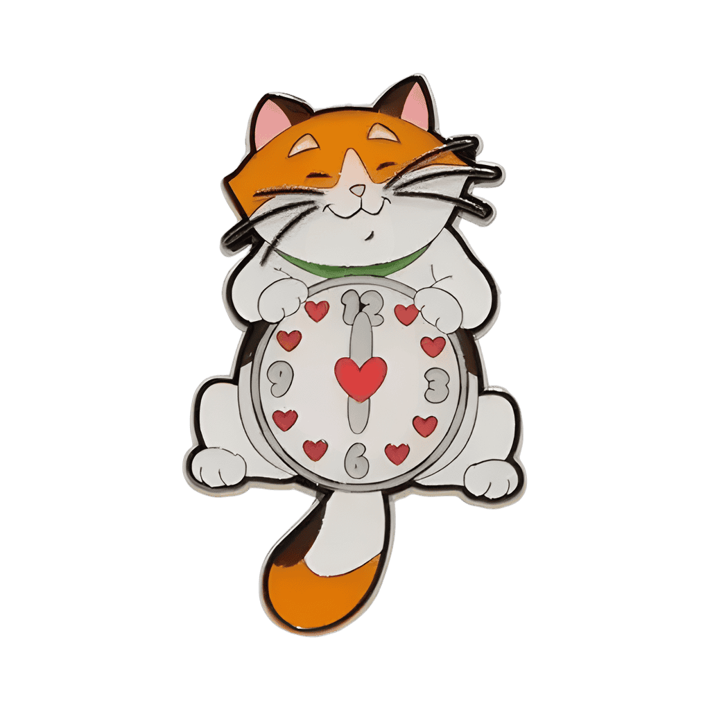Mochi clock Disney pin