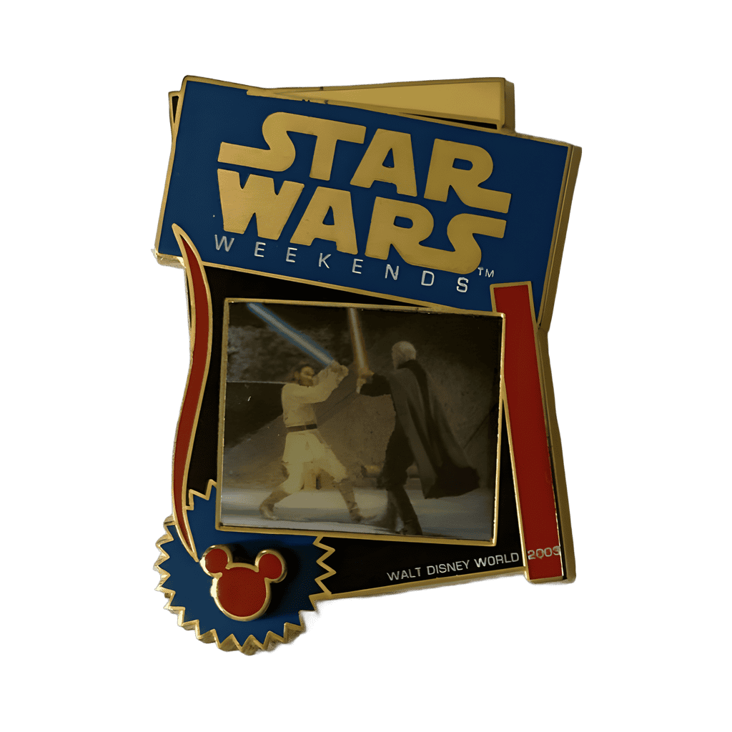Obi Wan and Count Dooku Disney pin