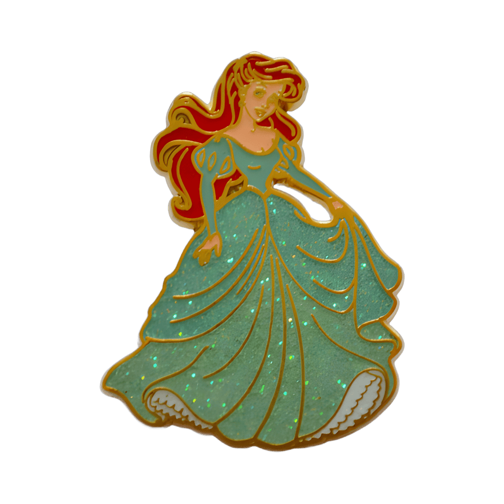 Princess Ariel Glitter Gown Disney pin