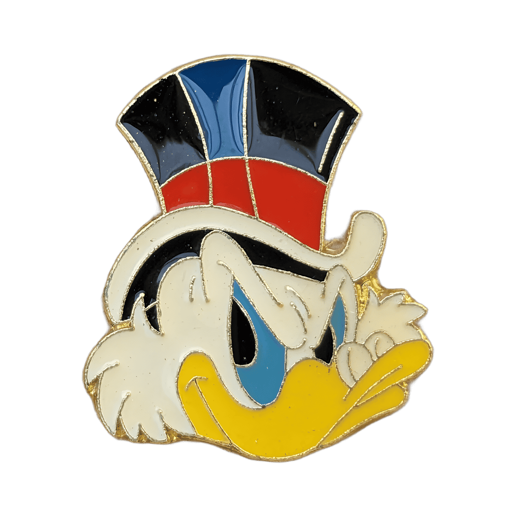 Scrooge McDuck Head Disney pin