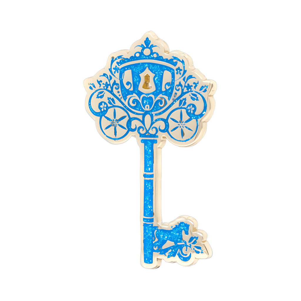 Cinderella Key Disney pin