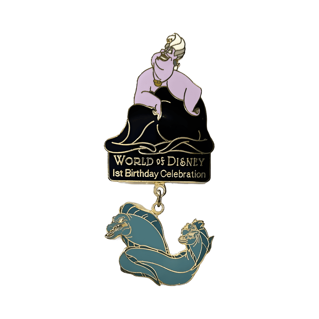 Ursula, Flotsam & Jetsam Disney pin