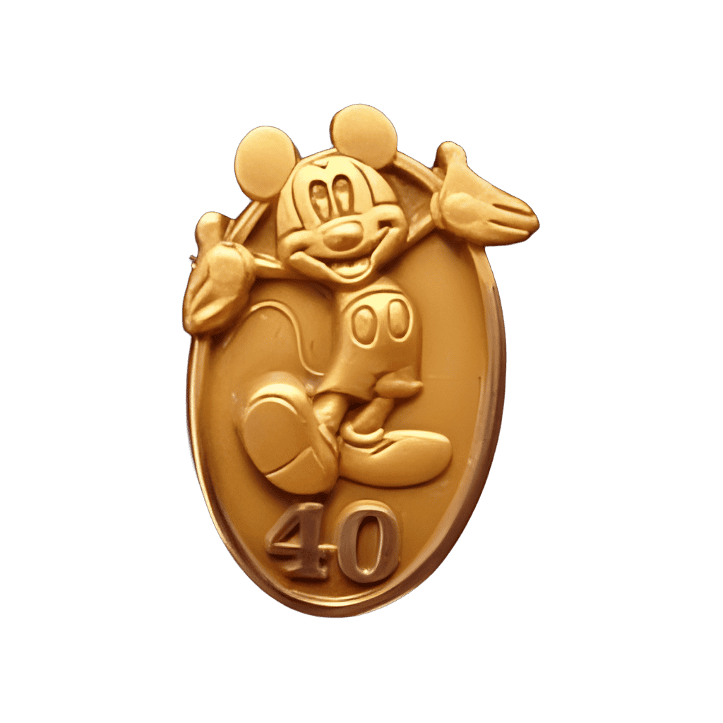 40 Years (Mickey Mouse Version) Disney pin