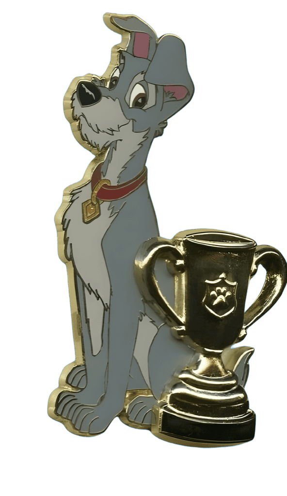 Tramp Disney pin