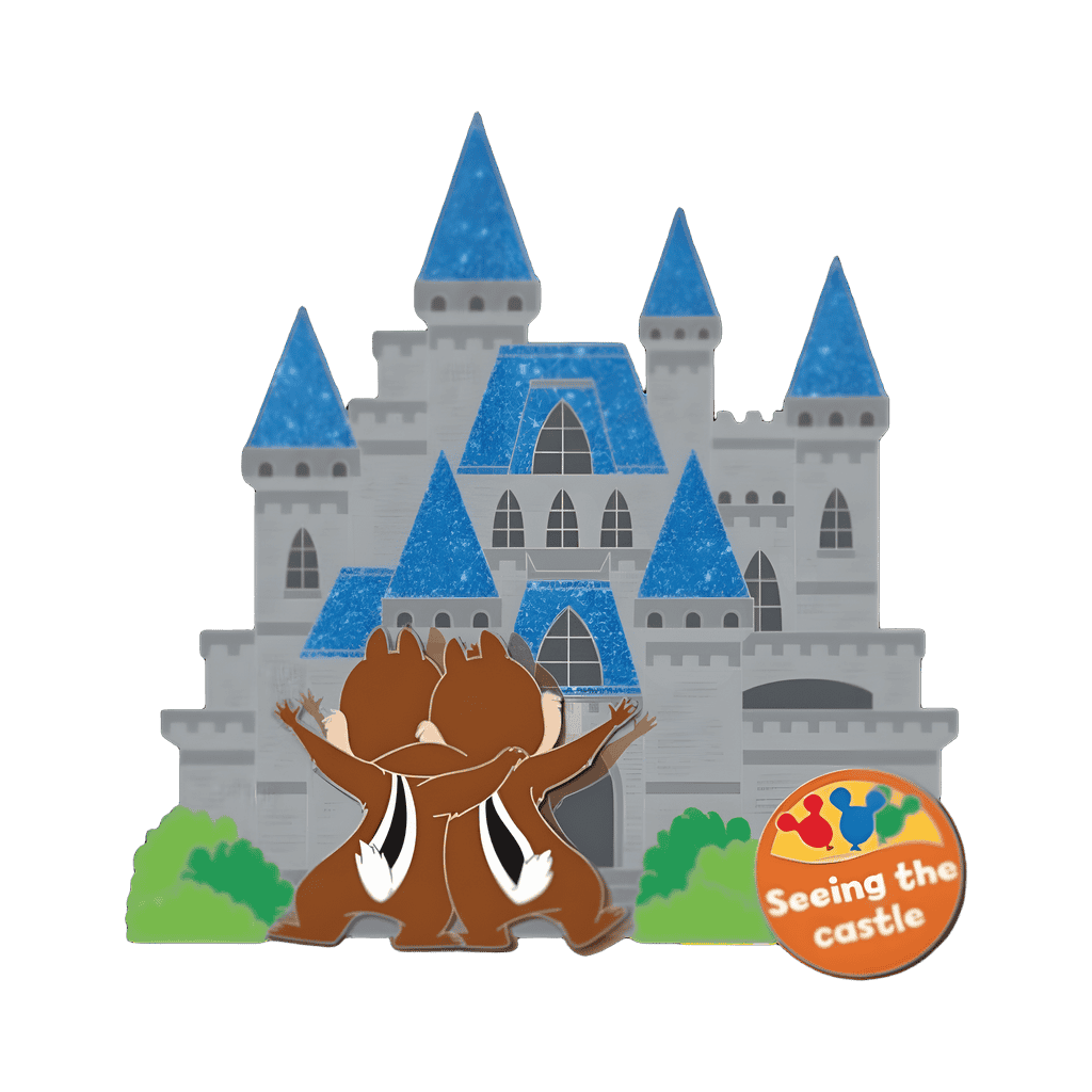 Seeing the Castle Disney pin
