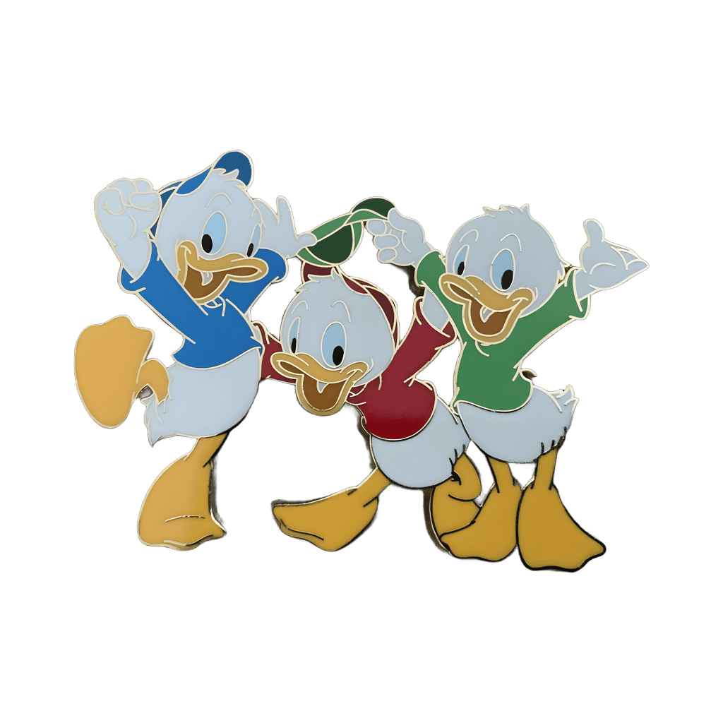 Huey, Dewey, and Louie Duck Jumping Disney pin