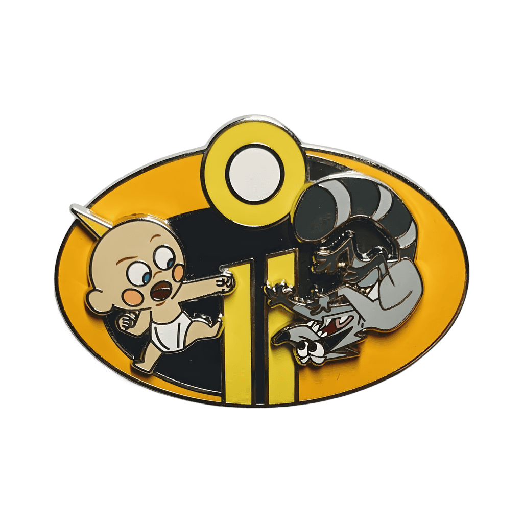 Jack-Jack and Raccoon Disney pin