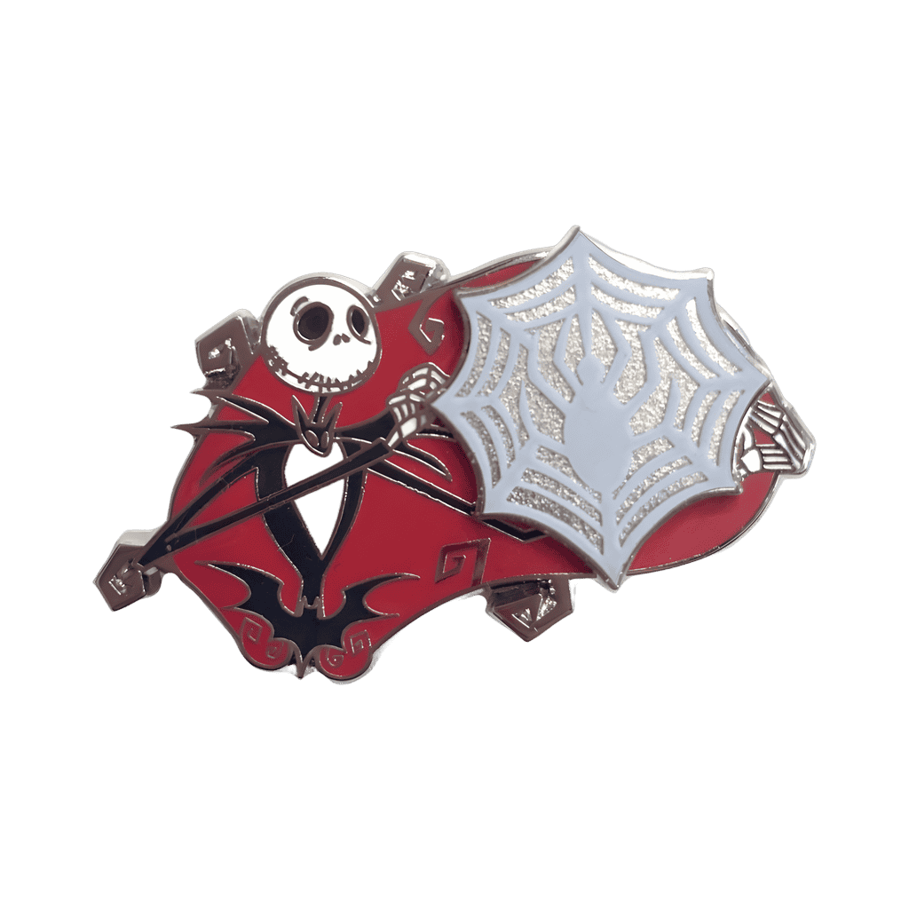 Jack Skellington Spider and Web Disney pin