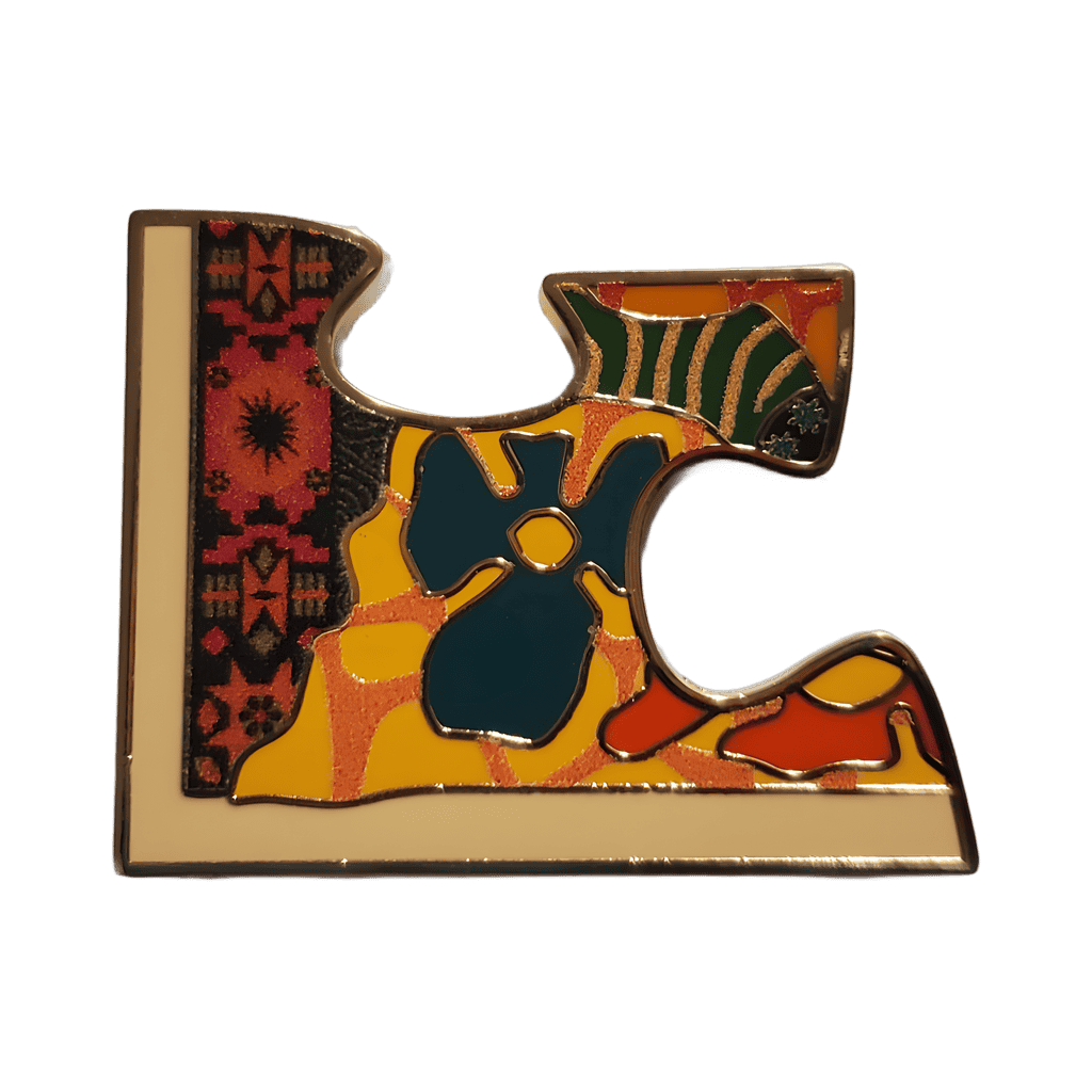 Left Bottom Corner Disney pin