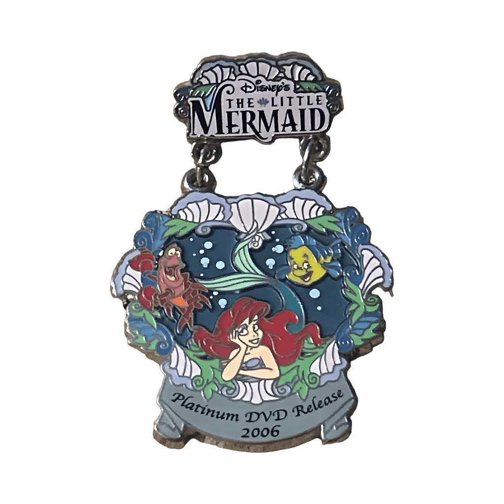 Ariel, Sebastian and Flounder Dangle Disney pin