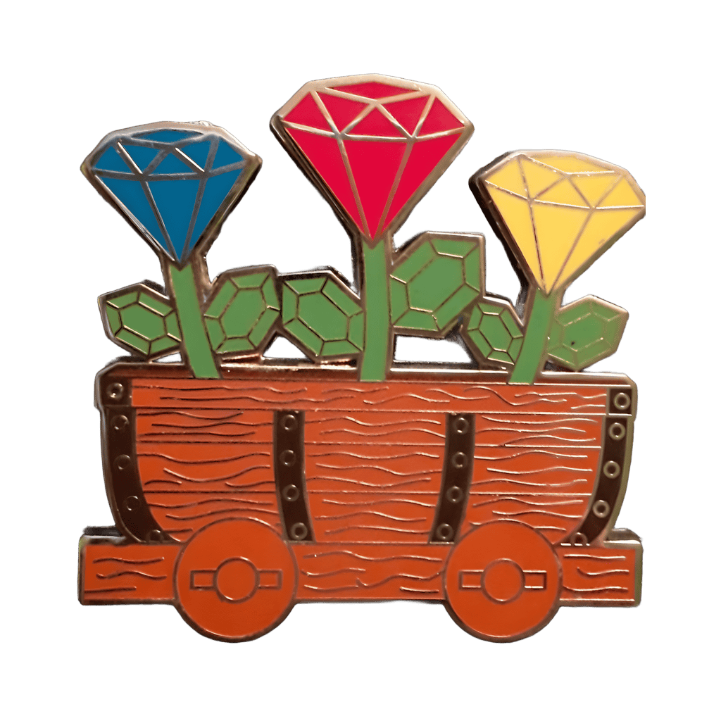 Seven Dwarfs Mine Train Disney pin