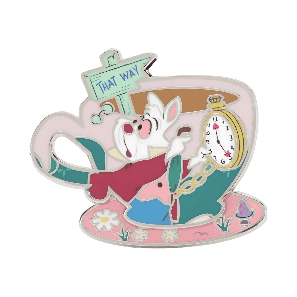 White Rabbit Disney pin