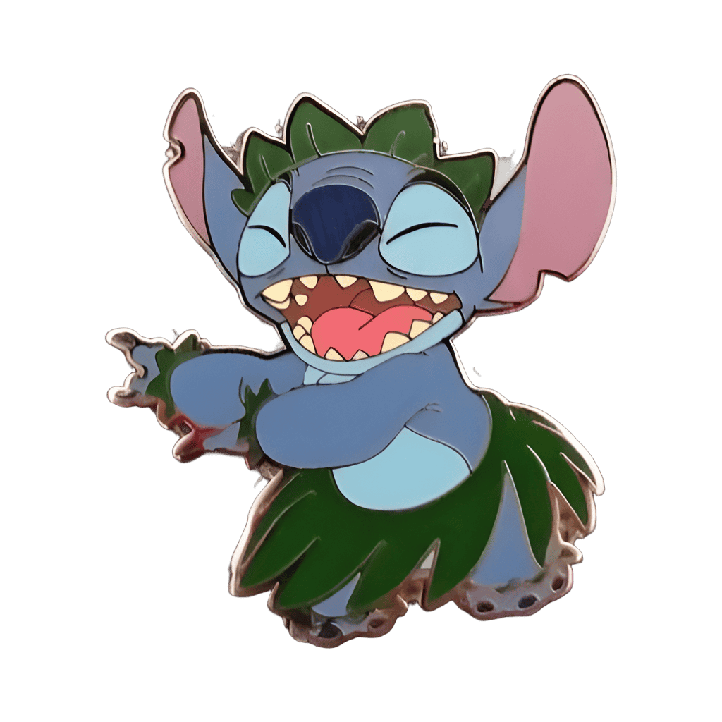 Hula Dancing Stitch Disney pin