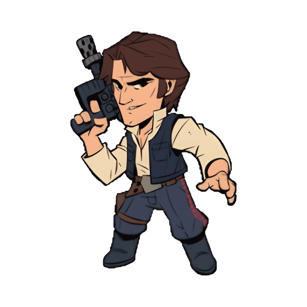 Han Solo Disney pin