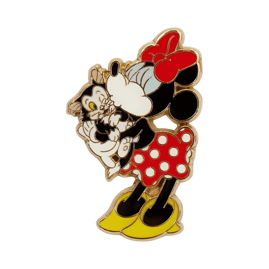 Minnie and Figaro Disney pin
