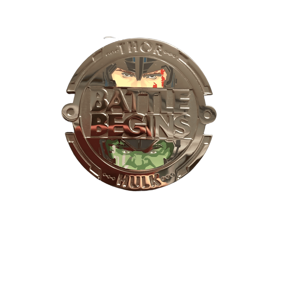 Battle Medallion Disney pin