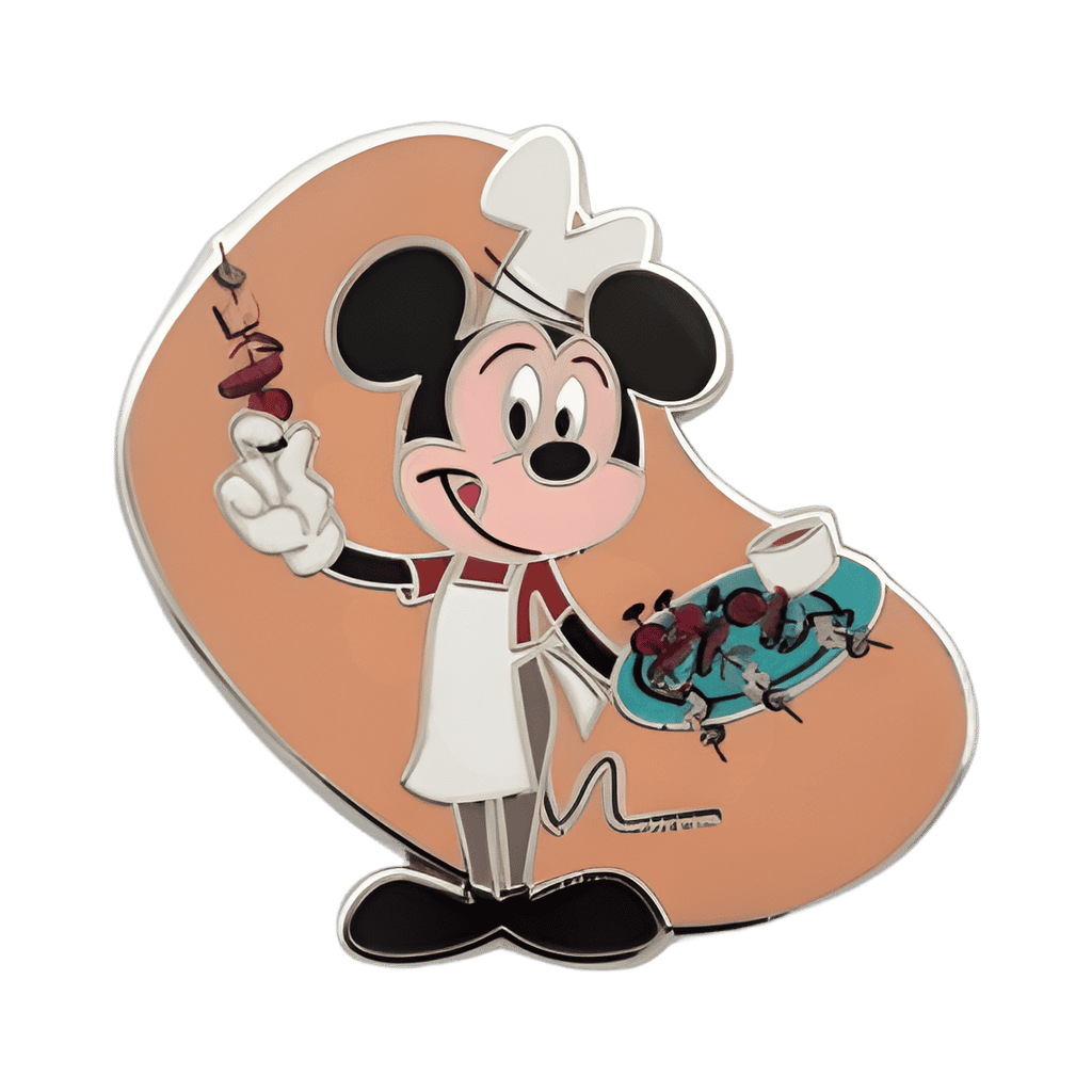 Pin #3 - Mickey with Platter Disney pin