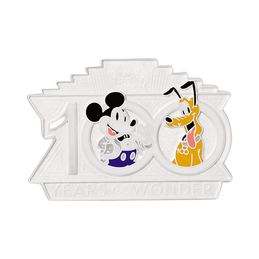100 Years of Wonder - Mickey Mouse and Pluto Disney pin