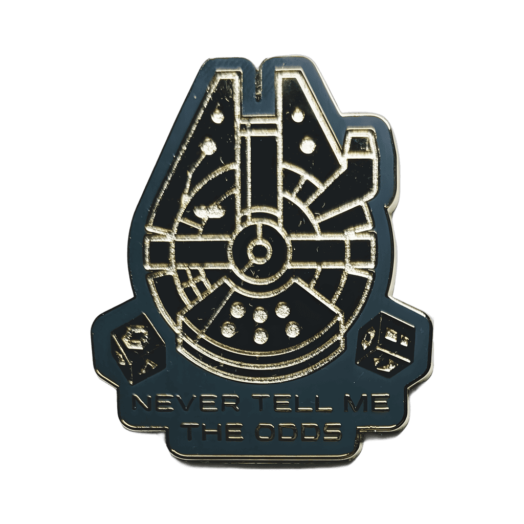 Never Tell Me the Odds Disney pin