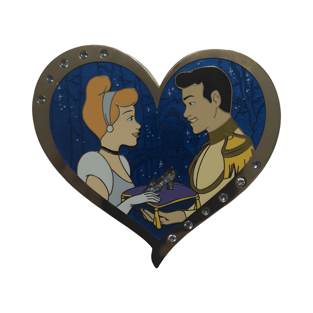 Cinderella and Prince Charming Disney pin