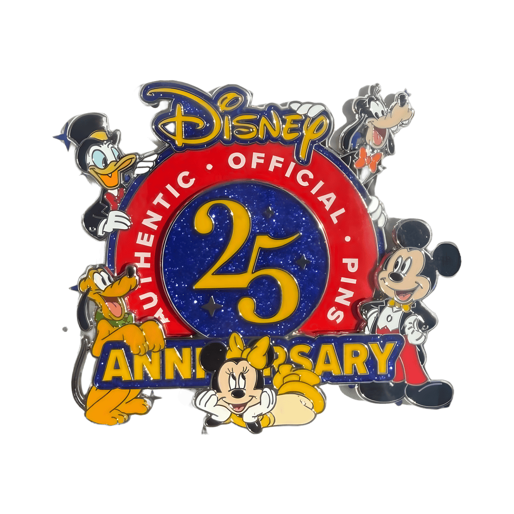 Pin Trading Anniversary Mini Jumbo Disney pin