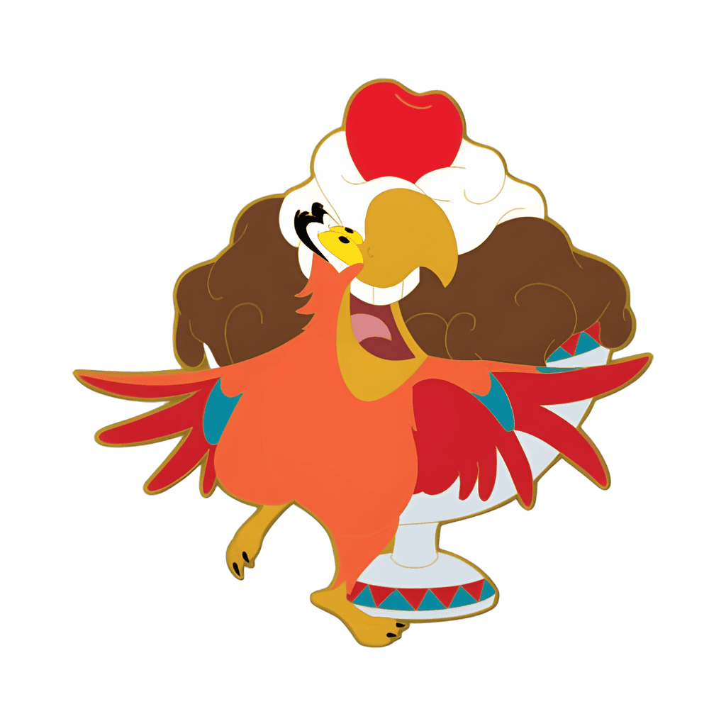 Iago with Sundae Disney pin