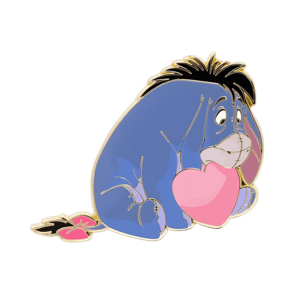 Eeyore with Heart Disney pin