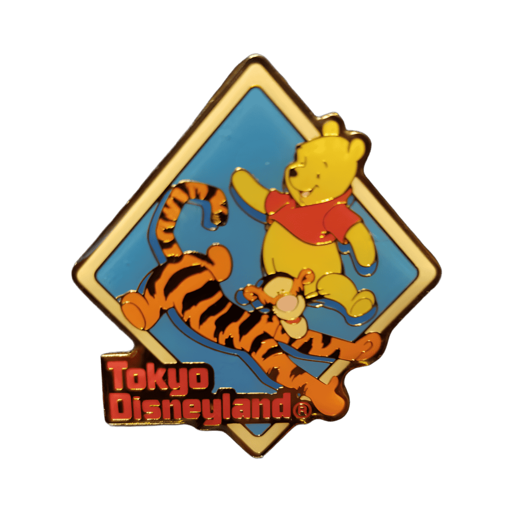Pooh Tokyo Disneyland Disney pin