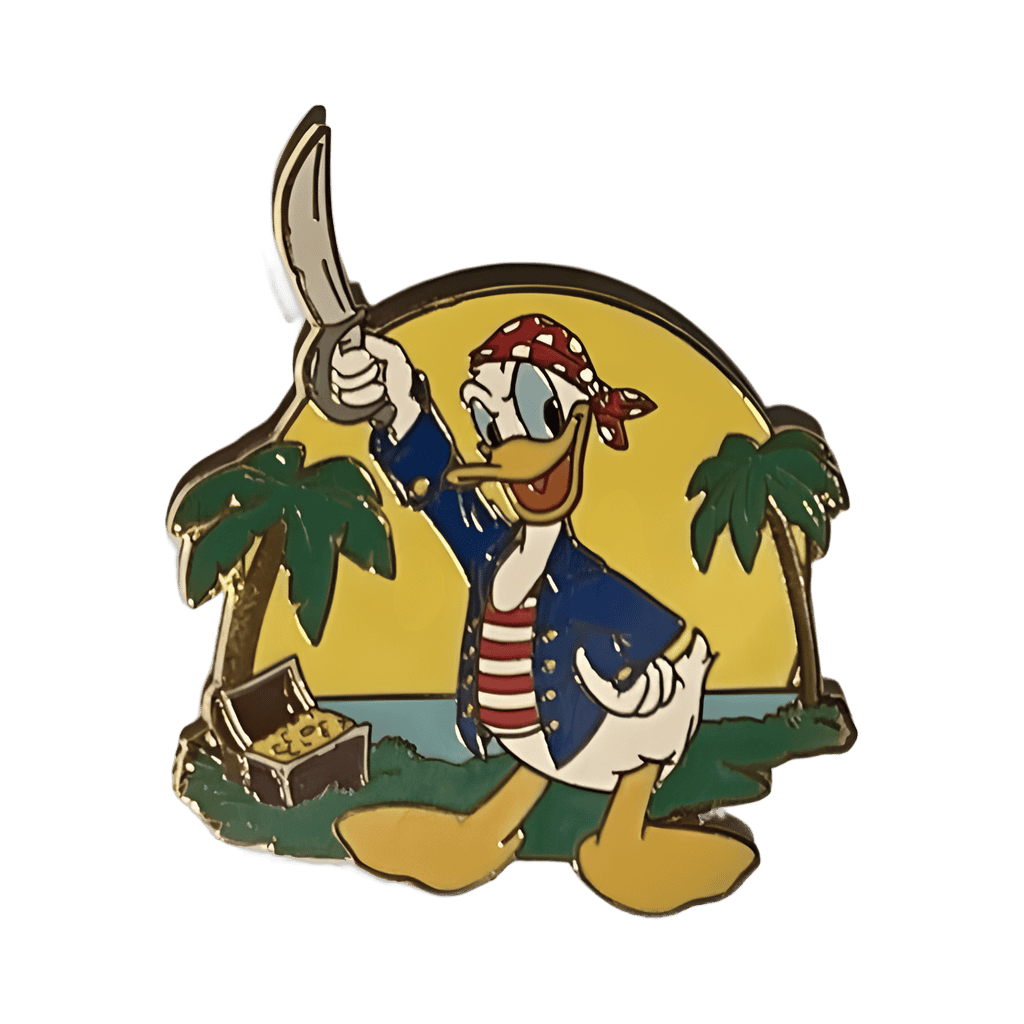 Pirate Donald Disney pin