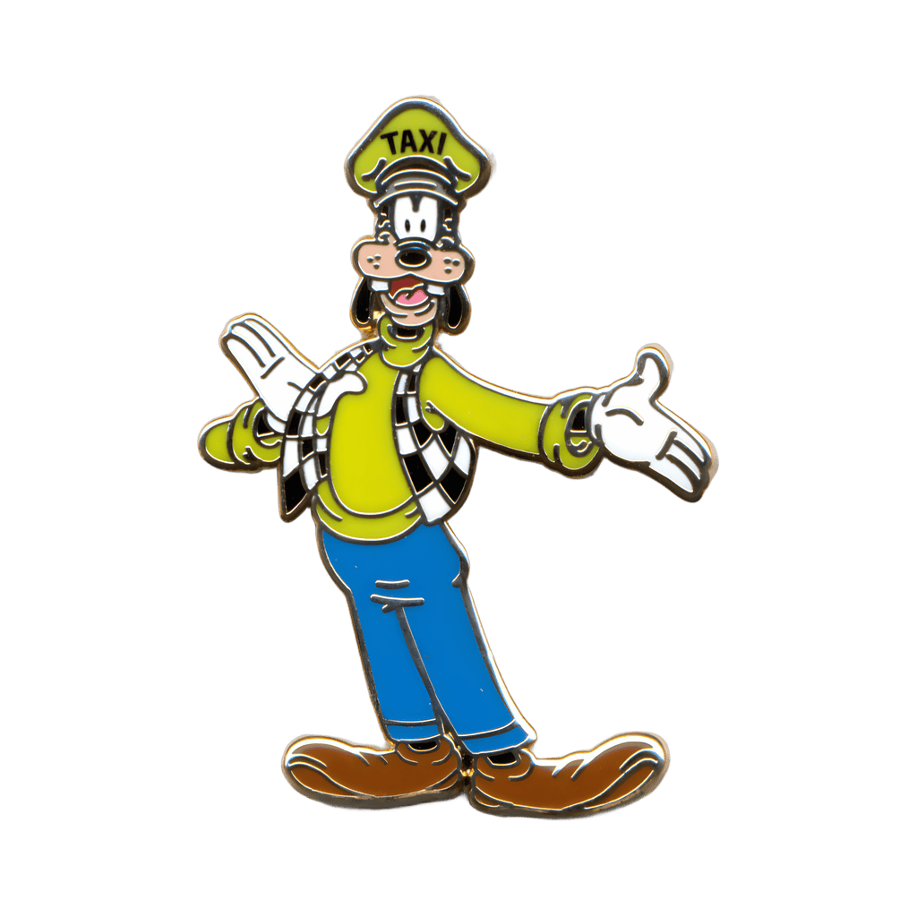 Goofy - NYC Cab Driver Disney pin