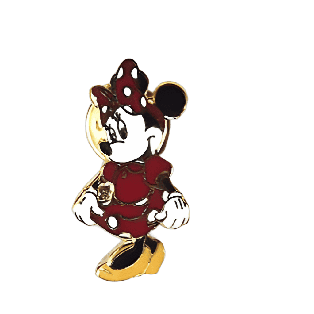 Minnie Mouse Curtsey traditional dress #2 Disney pin
