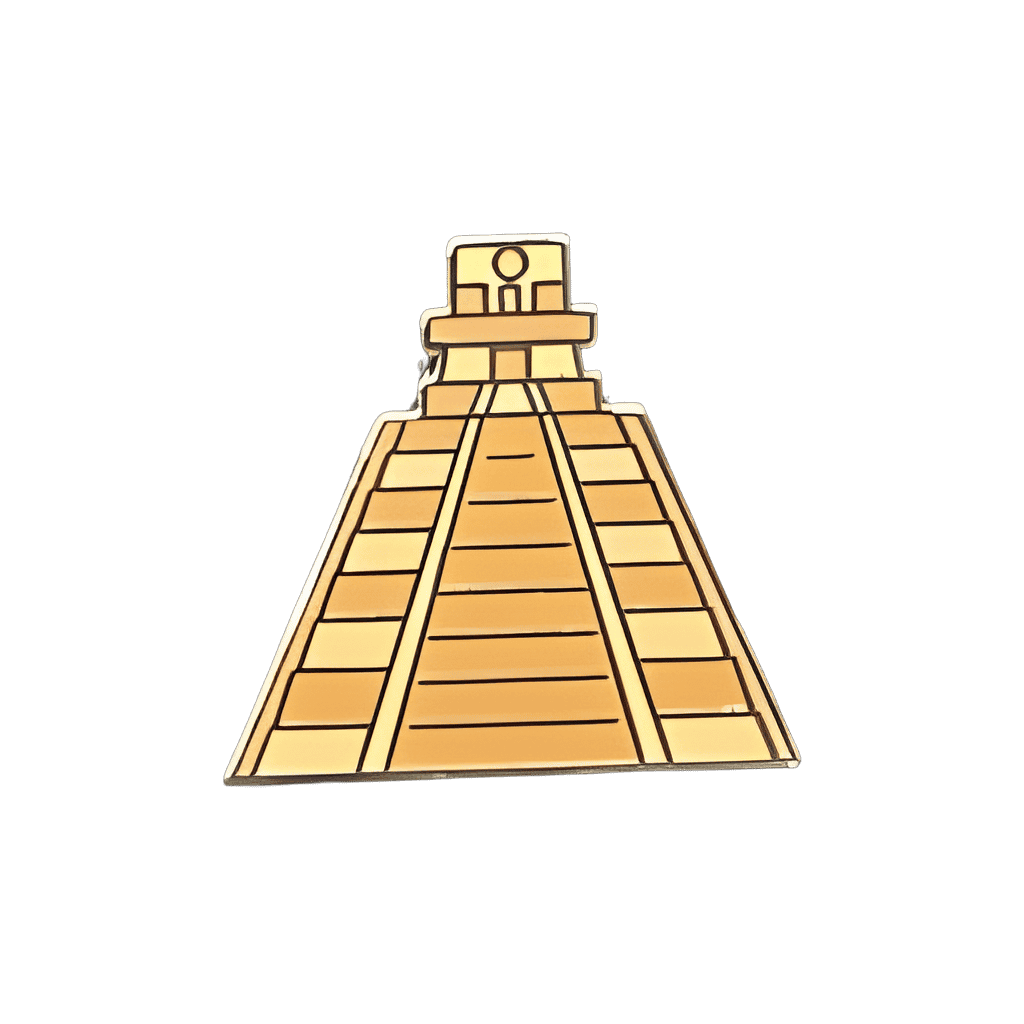 Mexico Pavilion Temple Disney pin
