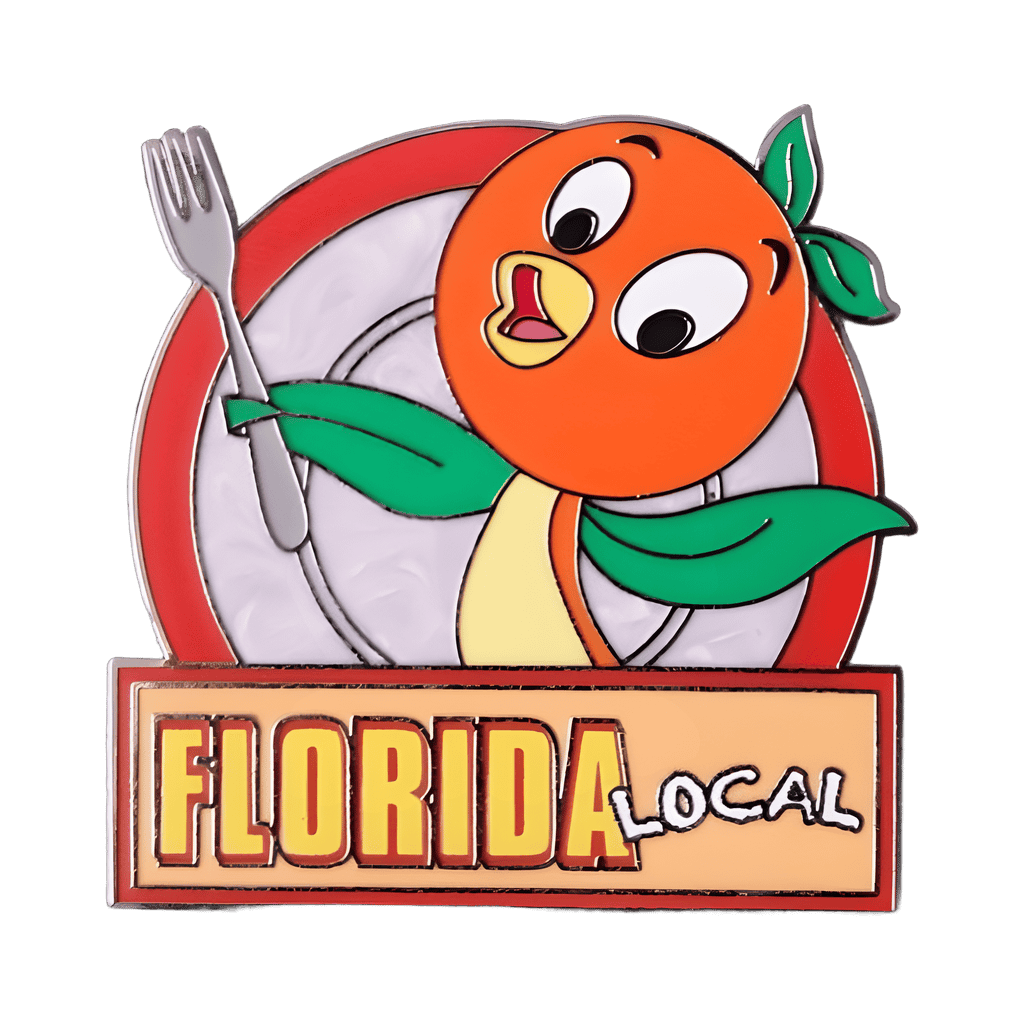 Country Food Marquees - Orange Bird Disney pin