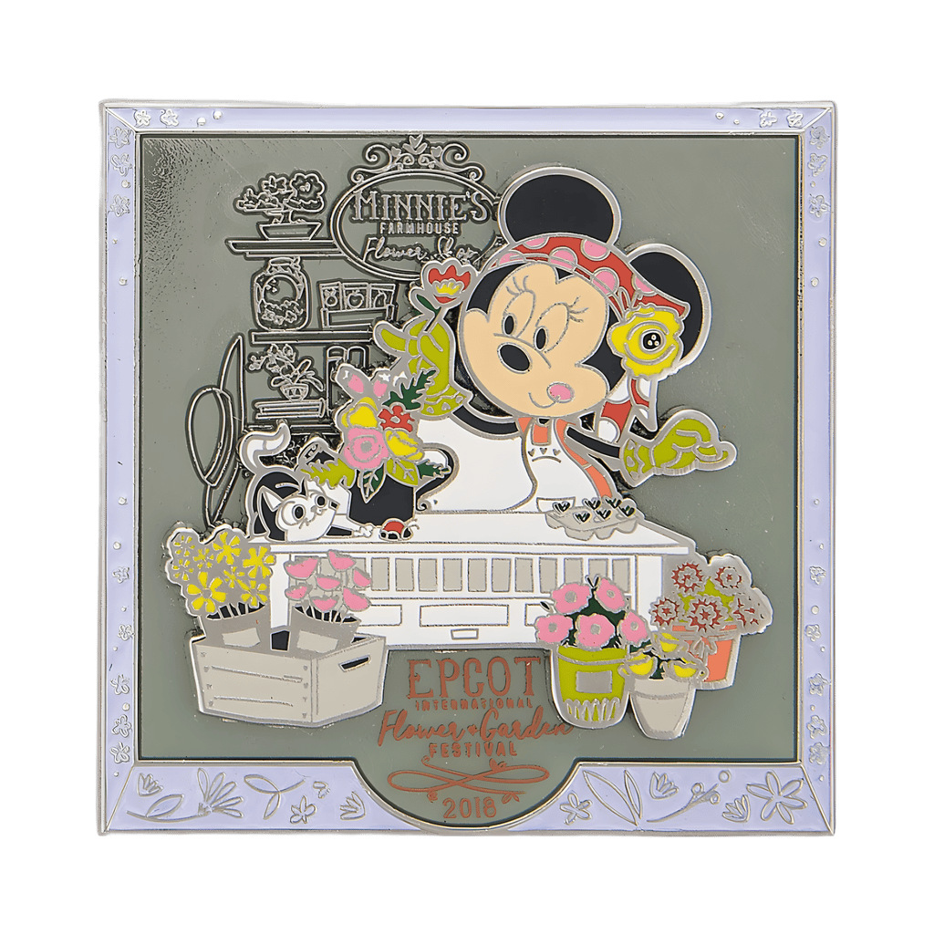 Minnie and Figaro Disney pin