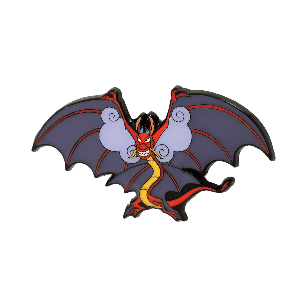 Mushu Wings Disney pin