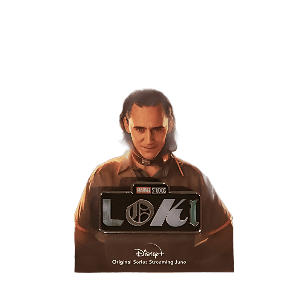 Loki Logo Disney pin